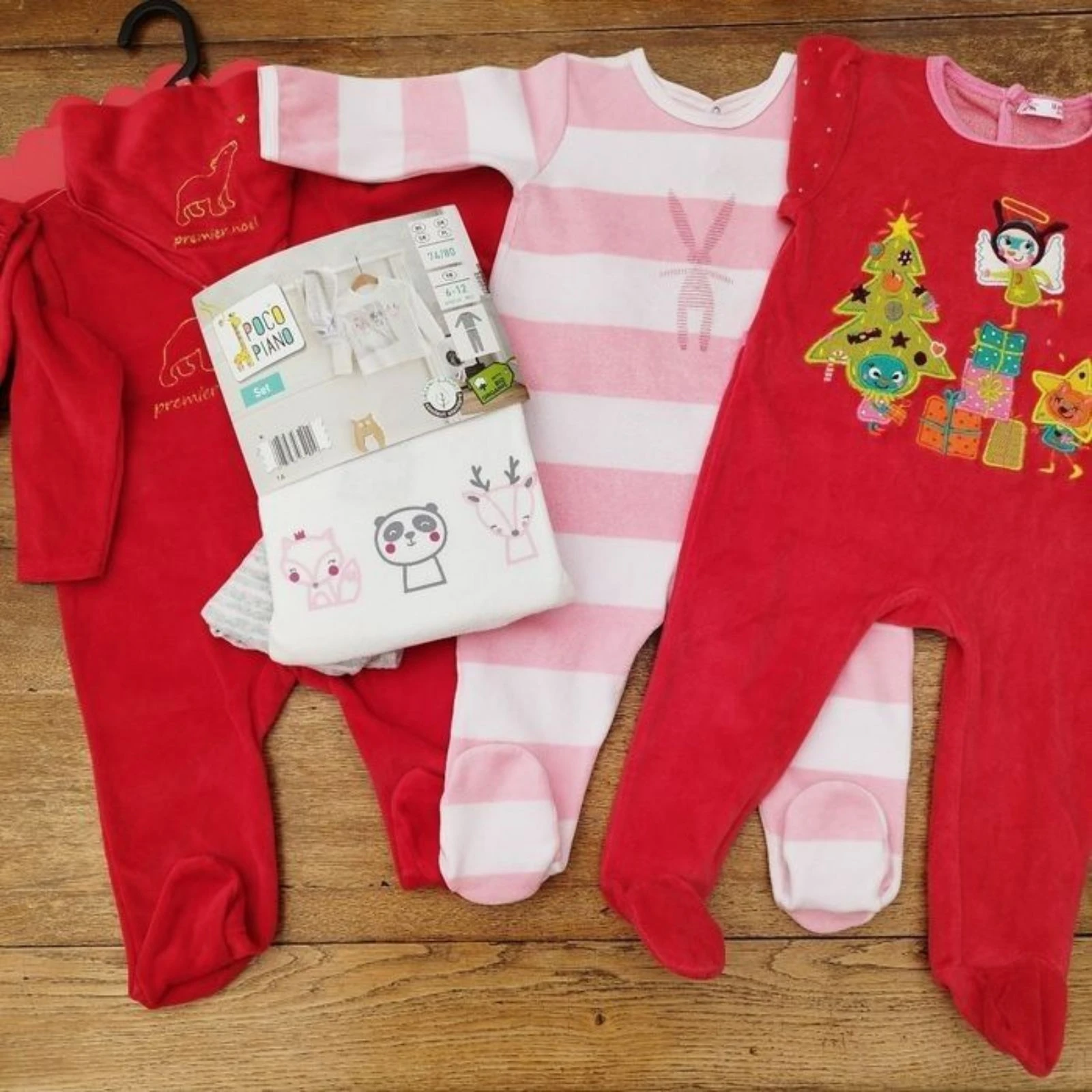 4 pyjamas automne/hiver fille 